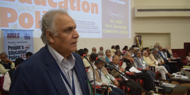 NEP-2020 Violates the Concepts of Scientific, Secular, Democratic, and Universal Education – Prof Sukhadeo Thorat